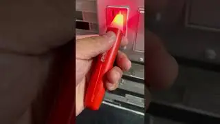 $5 non contact voltage tester from harbor freight #diy#electrical