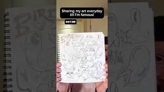 Day 328 of Sharing My Art Everyday Till I&rsquo;m Famous! #shorts