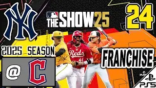 MLB The Show 25 | FRANCHISE | 2025 | #24 | at Cleveland Guardians (1/30/26)