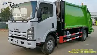 ISUZU Refuse compression trucks exporter, CEEC TRUCKS