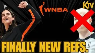В WNBA наконец-то появятся новые судьи после того, как Кейтлин Кларк два года подвергалась пресле...