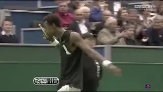 Gael Monfils   The Tennis Player Who Can Fly HD 360p