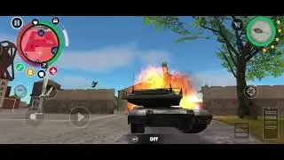Army Camp Se Army Tank Chura Liya 🤯 Rope Hero Vice Town Update 😈 Rope Hero Vice Town New Gameplay 😱