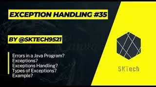 errors in java | exception in java| exception handling in java #35