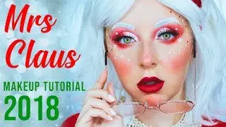 MRS CLAUS MAKEUP TUTORIAL 🤶🏻 DAY 1 🤶🏻 | BEELUXURY🎄