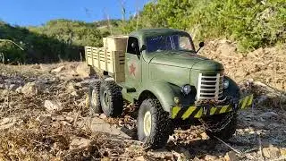 JJRC Q61 Scaler RC ZIL150 Russian Military Truck #radiocommando