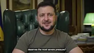President Zelensky about the Bucha, Irpin (and other) massacre