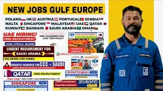 EUROPE JOBS GULF JOBS | DRIVER OPERATOR RIGGER SCAFFOLDER HELPER FORMAN JOBS