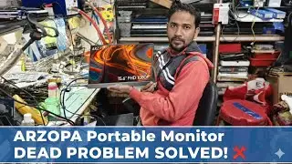 ARZOPA Portable Monitor Dead Problem Fixing