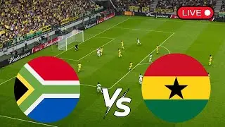 🔴 South Africa vs Ghana LIVE | International Friendly 2025 | eFootball PES 2021 Gameplay