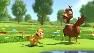 The Duck Family Picnic Song for Kids | Fun Animal & Family Song, Popular Nursery Rhyme & Baby Music