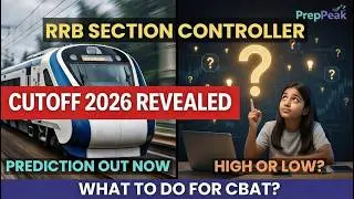 RRB Section Controller 2025 | RRB Section Controller Expected Cut Off | Section Controller Cut Off
