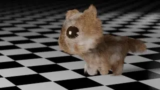 Blender Hair Dynamic Test 001