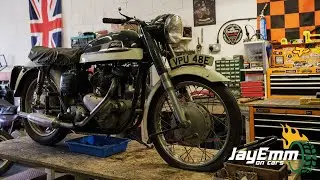 Restoring the Motorbike My Grandfather Rode As A Teenager - Part One