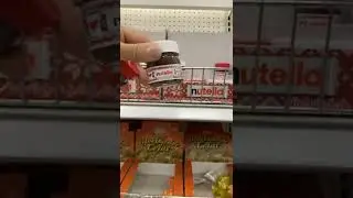 😱$1 Holiday Nutella at Target! #shorts