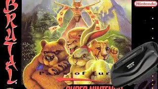 Brutal unleashed Paws of Fury. Бои животных на Super Nintendo. 32 bit. Реакция. Sega 32X
