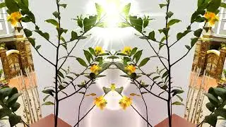 Yellow apricot flowers bloom in early spring - Hoa Mai nở trong v&agrave;i gi&acirc;y