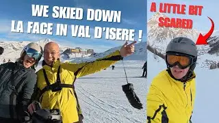 First run of the day down La Face, Val d&rsquo;Isere - Tuesday 13th January 2026