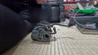 アドレスv100　スロットルバルブ移植😺　ポンコツ整備😺✨️