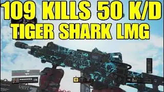 109 KILLS 50 K/D TIGERSHARK LMG (NUCLEAR) BEST DLC WEAPON IN BO4