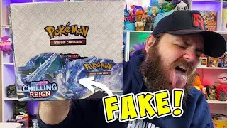 HOW FAKE? Pokemon Chilling Reign Booster Box Opening