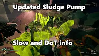 Sludge Pump DoT and slow modifier comparisons