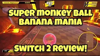 Хорошая ли игра Monkey Ball Banana Mania на Nintendo Switch 2? Обзор!