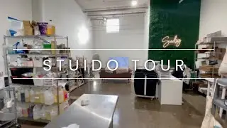 WE GOT A NEW STUDIO | STUDIO TOUR | Soap studio | Bath bomb studio