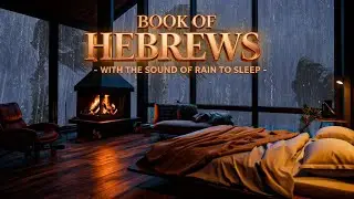 BOOK OF HEBREWS - WITH THE SOUND OF RAIN TO SLEEP | Bible with the sound of rain to RALAX