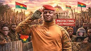 In Burkina Faso, Citizens Sleep On The Streets At Night To Guard President Ibrahim Traore 🇧🇫