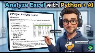 Как анализировать данные Excel с помощью Python и Gemini AI 🐍 #python #программирование #Автомати...