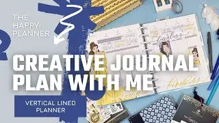 Creative Journal Plan With Me || Journaling Lists || The Happy Planner