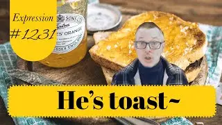Learn English: Daily Easy English 1231: He's toast~