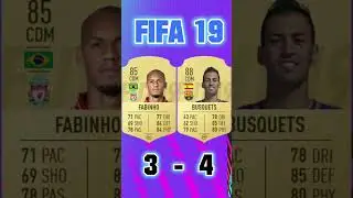 FABINHO vs BUSQUETS #shorts #football #fifa