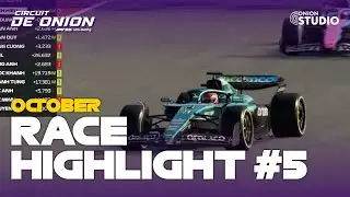 RACE HIGHLIGHTS CIRCUIT DE ONION #5 | F1 Sim-racing