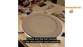 Review Ensenior 12 Pack 6 Inch LED Recessed Ceiling Light with Night Light, Dimmable, 2700K-5000K 5C