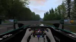 Assetto Corsa - F1 2015 - Mercedes W06 @ Spa