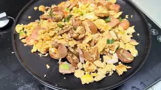 Cara Membuat Resep MASAK ORAK ARIK TELUR SOSIS Nikmat Mudah