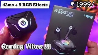 Tagg Rogue 500GT Unboxing & Review - Best Gaming Earbuds with RGB Effects for 2000