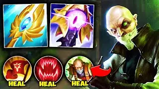 ABUSE THIS SUPER HEALING SINGED BUILD BEFORE IT GETS NERFED! - League of Legends