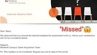 I missed Mindtree Assessment | collage placement