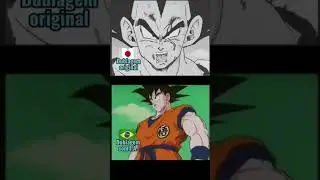 Qual &eacute; a melhor? #dublagem original ou dublagem ia? #dragonball #manga #anime