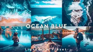 OCEAN BLUE Presets - Lightroom Mobile Presets DNG | OCEAN BLUE Tone Preset