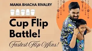 Cup Flipping Battle 🎲 Luck Ka Khel &ndash; Mama vs Bhacha! Episode 38