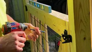 How to Build and Hang a Fence Gate