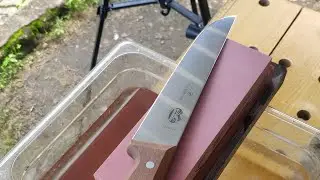 Naniwa Chosera 3000 Mau tau hasilnya batu Sulthan!?? Asah bilah Victorinox sampe pushcut rambut🔪🔪🤗👌🙏