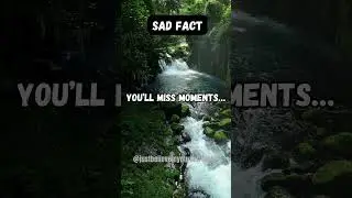 💔 Sad Fact: &ldquo;You Don&rsquo;t Miss People &mdash; You Miss the Moments #SadFact #MissTheMoments #LifeTruths