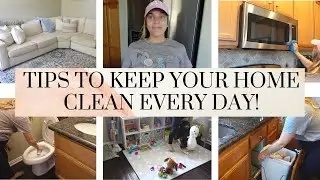 HOW TO KEEP YOUR HOME CLEAN EVERY DAY! / CLEAN WITH ME / NON-TOXIC CLEANING