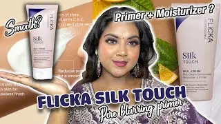 Flicka Silk Touch Primer & Moisturizer | Best Primer for flawless base | Pratibha maurya
