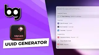 🟥 raycast uuid generator